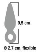 You2Toys Korek z uchwytem na palec przezroczysty TPR 9,5 cm You2Toys