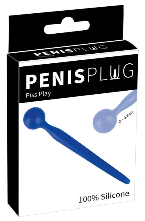 You2Toys Model Blue silikonowa sonda intymna z kulką 9,6 cm Penisplug You2Toys Model Blue silikonowa sonda intymna z kulką 9,6 cm Penisplug