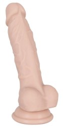 You2Toys Model silikonowy M z przyssawką, anatomiczny kształt, beżowy You2Toys