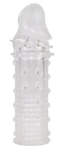 You2Toys Power Sleeve Transparent - Nakładka intymna, TPE, 16 cm You2Toys