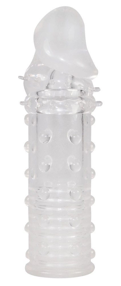 You2Toys Power Sleeve Transparent - Nakładka intymna, TPE, 16 cm You2Toys You2Toys Power Sleeve Transparent - Nakładka intymna, TPE, 16 cm You2Toys