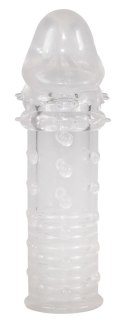 You2Toys Power Sleeve Transparent - Nakładka intymna, TPE, 16 cm You2Toys