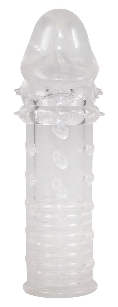 You2Toys Power Sleeve Transparent - Nakładka intymna, TPE, 16 cm You2Toys You2Toys Power Sleeve Transparent - Nakładka intymna, TPE, 16 cm You2Toys