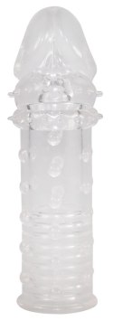 You2Toys Power Sleeve Transparent - Nakładka intymna, TPE, 16 cm You2Toys