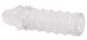 You2Toys Power Sleeve Transparent - Nakładka intymna, TPE, 16 cm You2Toys
