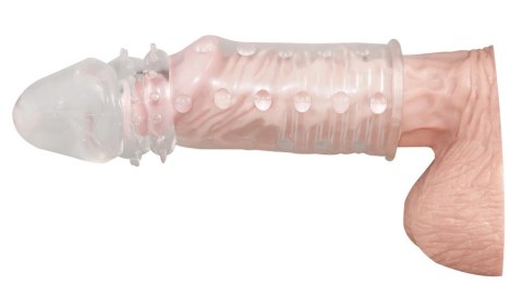 You2Toys Power Sleeve Transparent - Nakładka intymna, TPE, 16 cm You2Toys You2Toys Power Sleeve Transparent - Nakładka intymna, TPE, 16 cm You2Toys