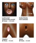 You2Toys Tyra lalka pneumatyczna 152 cm ciemna karnacja 3D twarz You2Toys You2Toys Tyra lalka pneumatyczna 152 cm ciemna karnacja 3D twarz You2Toys