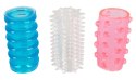 You2Toys Zestaw 3 elastycznych nakładek stymulujących TPE kolorowe 4,5 cm You2Toys