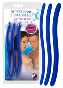 You2Toys Zestaw elastycznych rozszerzaczy silikonowych 3 rozmiary, niebieski You2Toys You2Toys Zestaw elastycznych rozszerzaczy silikonowych 3 rozmiary, niebieski You2Toys