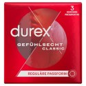 Durex Classic prezerwatywy lateksowe ze zbiorniczkiem 3 sztuki Durex