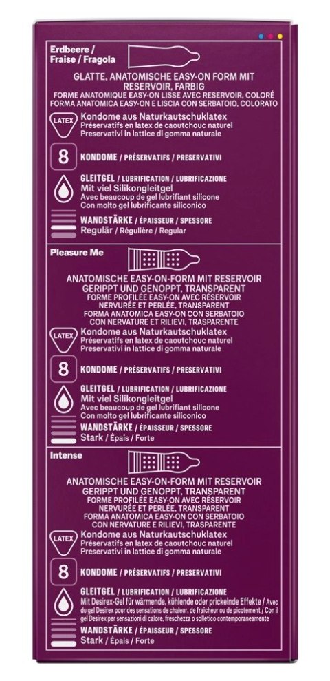 Durex Love Mix 40 szt. - Zestaw 5 rodzajow, rożnorodne prezerwatywy Durex Durex Love Mix 40 szt. - Zestaw 5 rodzajow, rożnorodne prezerwatywy Durex