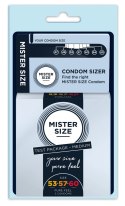 Mister Size - Prezerwatywy Testowe 3 Rozmiary Lateksowe 53/57/60 mm Mister Size