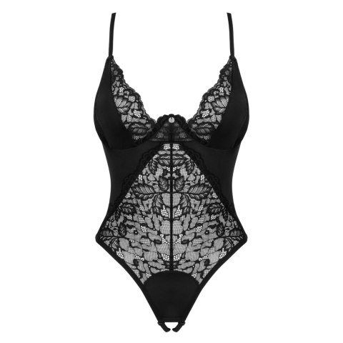 Obsessive Bellastia Body XL/2XL czarne z koronką i regulacją Obsessive Obsessive Bellastia Body XL/2XL czarne z koronką i regulacją Obsessive