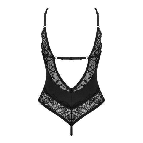 Obsessive Bellastia Body XL/2XL czarne z koronką i regulacją Obsessive Obsessive Bellastia Body XL/2XL czarne z koronką i regulacją Obsessive