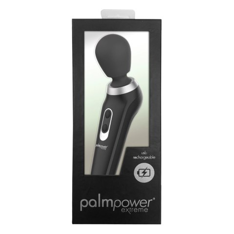 PalmPower Extreme czarny - profesjonalny masażer rożdżkowy, ładowalny PalmPower PalmPower Extreme czarny - profesjonalny masażer rożdżkowy, ładowalny PalmPower