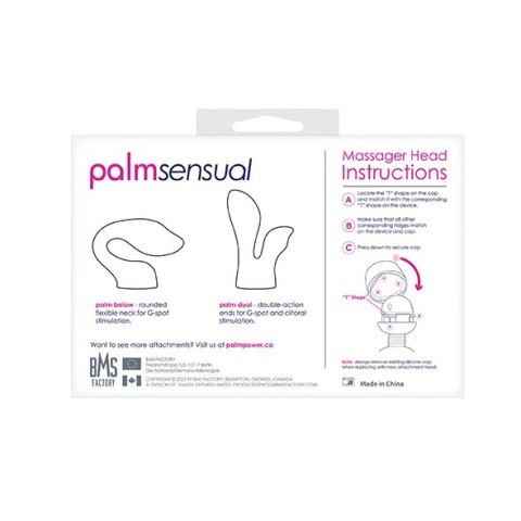 PalmPower PalmSensual Niebieskie Nakładki Silikonowe 2 sztuki PalmPower PalmPower PalmSensual Niebieskie Nakładki Silikonowe 2 sztuki PalmPower