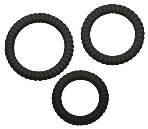 You2Toys Zestaw 3 silikonowych pierścieni anatomicznych o rożnych rozmiarach You2Toys You2Toys Zestaw 3 silikonowych pierścieni anatomicznych o rożnych rozmiarach You2Toys