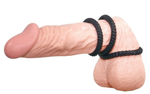 You2Toys Zestaw 3 silikonowych pierścieni anatomicznych o rożnych rozmiarach You2Toys You2Toys Zestaw 3 silikonowych pierścieni anatomicznych o rożnych rozmiarach You2Toys