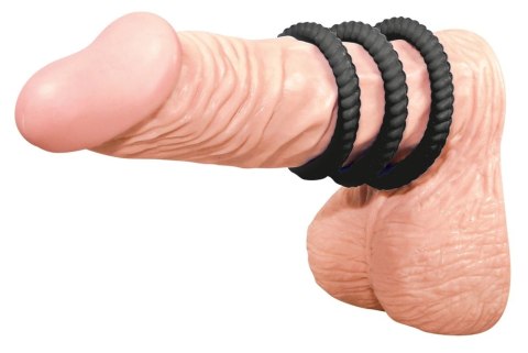 You2Toys Zestaw 3 silikonowych pierścieni anatomicznych o rożnych rozmiarach You2Toys You2Toys Zestaw 3 silikonowych pierścieni anatomicznych o rożnych rozmiarach You2Toys