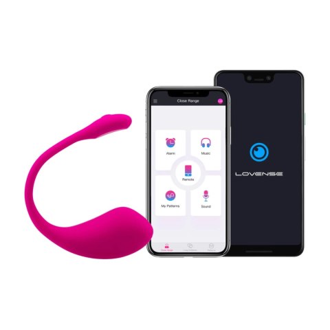 Lovense Lush 2 - Wibrujące Jajko Bluetooth z Aplikacją, Rożowe Lovense