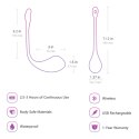 Lovense Lush 2 - Wibrujące Jajko Bluetooth z Aplikacją, Rożowe Lovense