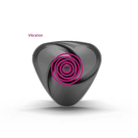 Mystim Hearts Desire Serce-Roża Layon e-stim czarny silikon 6,7 cm Mystim Mystim Hearts Desire Serce-Roża Layon e-stim czarny silikon 6,7 cm Mystim