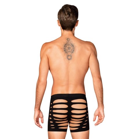 Obsessive Bokserki M104 Czarny S/M/L - Wycięcia, Elastyczny Materiał Obsessive Obsessive Bokserki M104 Czarny S/M/L - Wycięcia, Elastyczny Materiał Obsessive