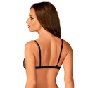 Obsessive Mibelia bralette czarny XS/S - siateczka i koronka Obsessive