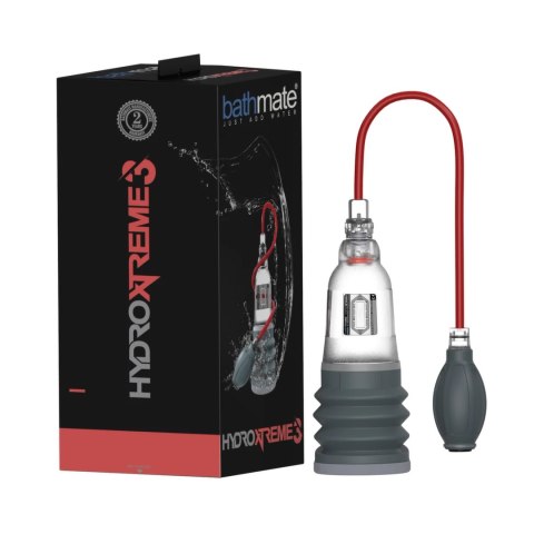 Bathmate HydroXtreme3 przezroczysta - system hydro-pneumatyczny do ćwiczeń Bathmate Bathmate HydroXtreme3 przezroczysta - system hydro-pneumatyczny do ćwiczeń Bathmate