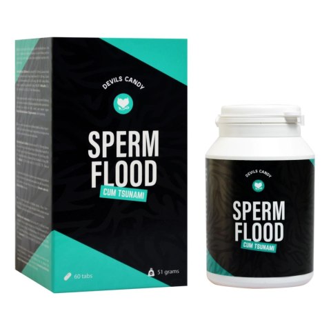 Devils Candy Sperm Flood tabletki dla mężczyzn 60 szt. naturalny skład Devils Candy
