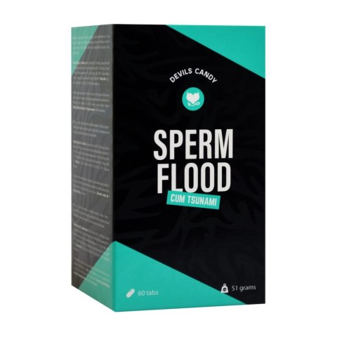 Devils Candy Sperm Flood tabletki dla mężczyzn 60 szt. naturalny skład Devils Candy Devils Candy Sperm Flood tabletki dla mężczyzn 60 szt. naturalny skład Devils Candy