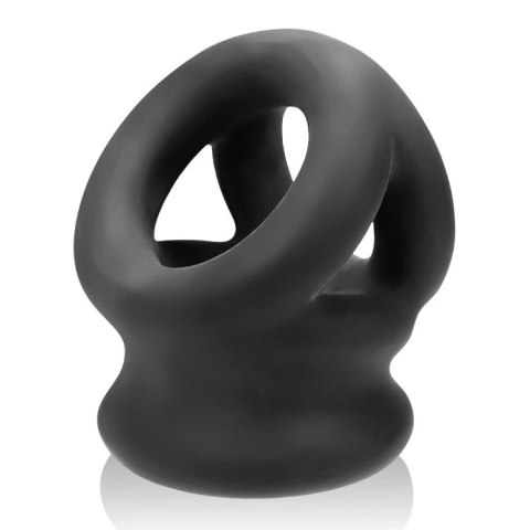 Oxballs Tri-Squeeze silikonowy pierścień 3w1, rozciągliwy, czarny Oxballs Oxballs Tri-Squeeze silikonowy pierścień 3w1, rozciągliwy, czarny Oxballs