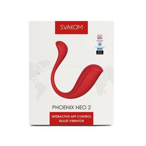 Svakom Phoenix Neo 2 Interaktywny Wibrator Kulkowy, Sterowanie Aplikacją Svakom Svakom Phoenix Neo 2 Interaktywny Wibrator Kulkowy, Sterowanie Aplikacją Svakom