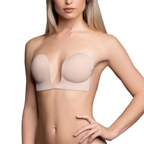 Bye Bra Seamless U-Style Bra E Nude biustonosz samoprzylepny bezszwowy Bye Bra Bye Bra Seamless U-Style Bra E Nude biustonosz samoprzylepny bezszwowy Bye Bra