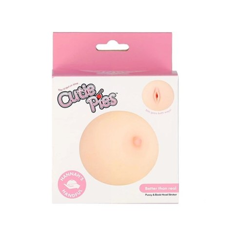 CutiePies Hannah's Handful model kompaktowy z miniwibratorem TPE 9,9 cm CutiePies CutiePies Hannah's Handful model kompaktowy z miniwibratorem TPE 9,9 cm CutiePies