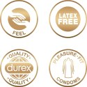 Durex Nude No Latex 10 szt - cienkie, bezlateksowe, szerokość 56 mm Durex