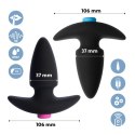 FeelzToys FunkyButts - Zestaw 2 zdalnie sterowanych zatyczek silikonowych FeelzToys