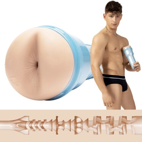Fleshjack Boys Reno Gold Golden Boy - anatomiczny model z materiału SuperSkin Fleshlight