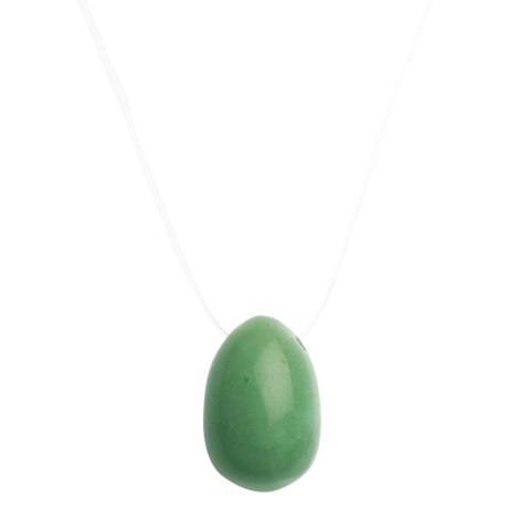 La Gemmes Yoni Egg Jade M - kamień jadeitowy, średni rozmiar, naturalny La Gemmes La Gemmes Yoni Egg Jade M - kamień jadeitowy, średni rozmiar, naturalny La Gemmes