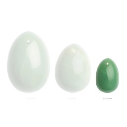 La Gemmes Yoni Egg Jade S - kamień jadeitowy, rozmiar S, zielony La Gemmes