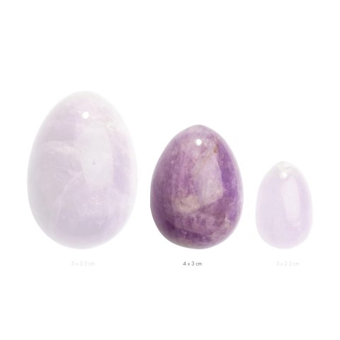 La Gemmes Yoni Egg Pure Amethyst M - kamień ametystowy, rozmiar M La Gemmes La Gemmes Yoni Egg Pure Amethyst M - kamień ametystowy, rozmiar M La Gemmes