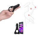 Magic Motion Rise Black - inteligentny pierścień wibrujący, czarny Magic Motion