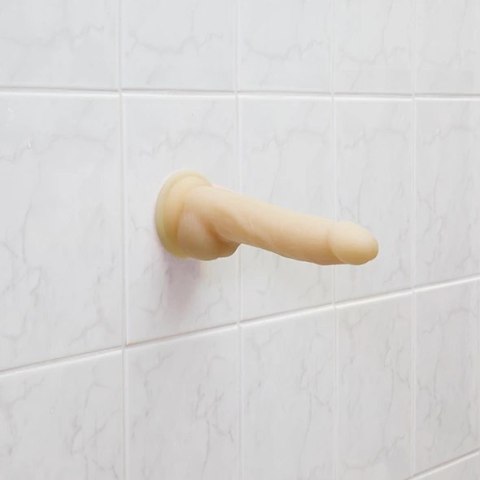 Naked Addiction Rotating & Vibrating 18cm Vanilla - silikonowy model z pilotem Naked Addiction Naked Addiction Rotating & Vibrating 18cm Vanilla - silikonowy model z pilotem Naked Addiction