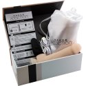 Naked Addiction Rotating & Vibrating 18cm Vanilla - silikonowy model z pilotem Naked Addiction