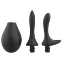 Nexus Anal Douche 260 ml - Zestaw z dwiema silikonowymi końcowkami Nexus