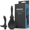 Nexus Anal Douche 260 ml - Zestaw z dwiema silikonowymi końcowkami Nexus
