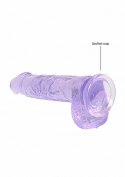VIOLET VIBE™ | Fioletowy Instynkt 15 cm – Realistyczne Dildo z Jądrami
