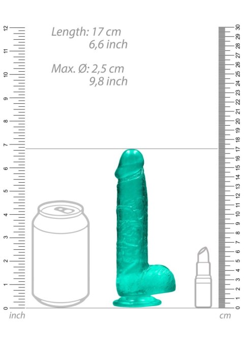 AQUA PRINCE™ | Realistyczne Dildo z Jądrami 15 cm – Turkusowa Pasja AQUA PRINCE™ | Realistyczne Dildo z Jądrami 15 cm – Turkusowa Pasja