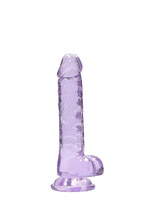 VIOLET THRONE™ | Królewska Rozkosz 18 cm – Realistyczne Dildo z Jądrami (Fioletowe)