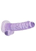 VIOLET THRONE™ | Królewska Rozkosz 18 cm – Realistyczne Dildo z Jądrami (Fioletowe)